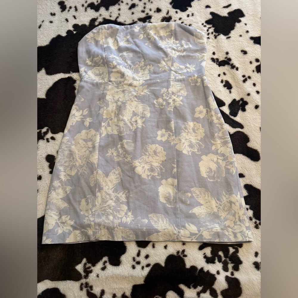 Lush floral purple dress. Sleeveless